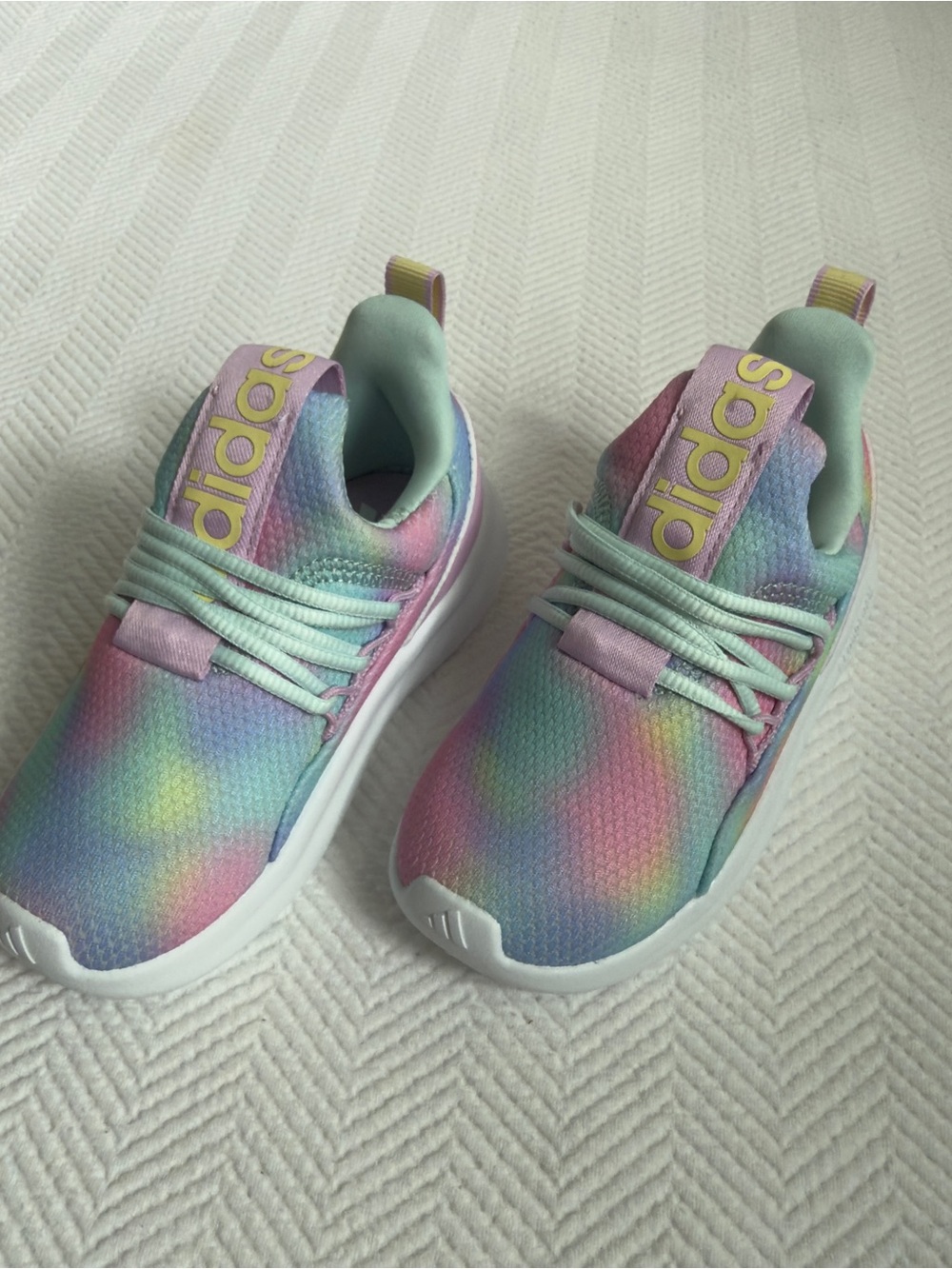 NWT Adidas Lite Racer Adapt 7.0 Girls Sneaker, Size 9 - Picture 8 of 8